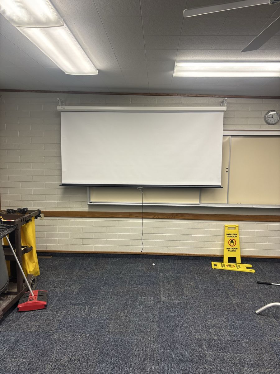 White Projector Screens