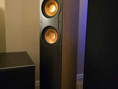 Klipsch RF-15 Cherry Wood Finish Floorstanding Speakers