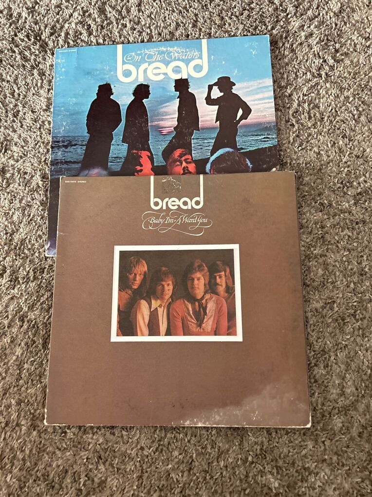 2  Bread Record Albums