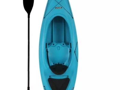 x2 Lifetime Payette 116 sit in kayaks