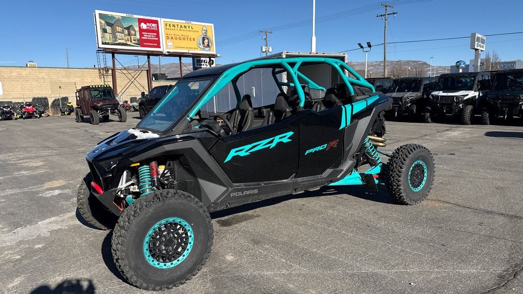 2025 POLARIS RZR PRO R 4 ULT - BLACK CRYSTAL / RAD