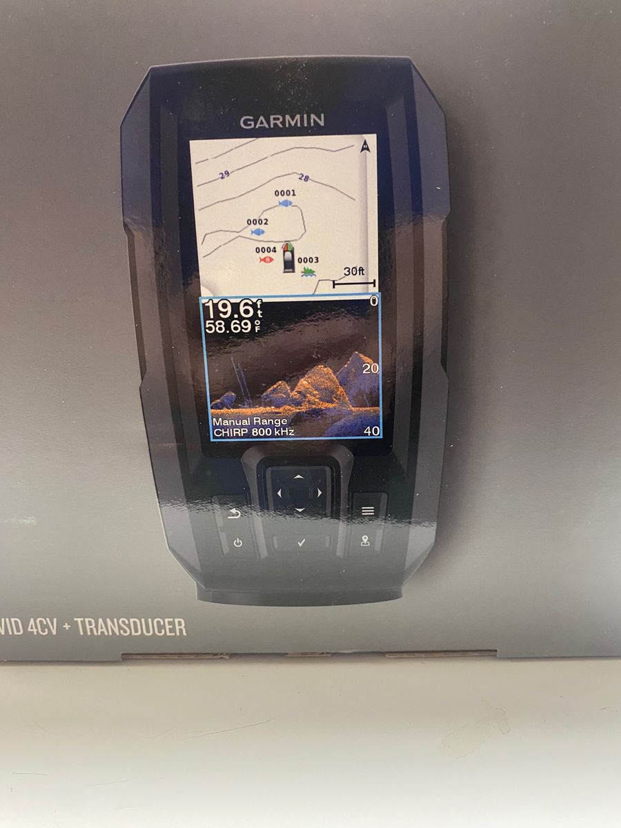 New FISHFINDER Garmin Striker Vivid 4cv