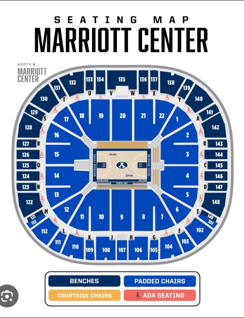 Byu vs Texas tech Lower Bowl 5 Seats