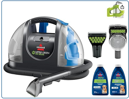 Portable Pet Carpet Cleaner