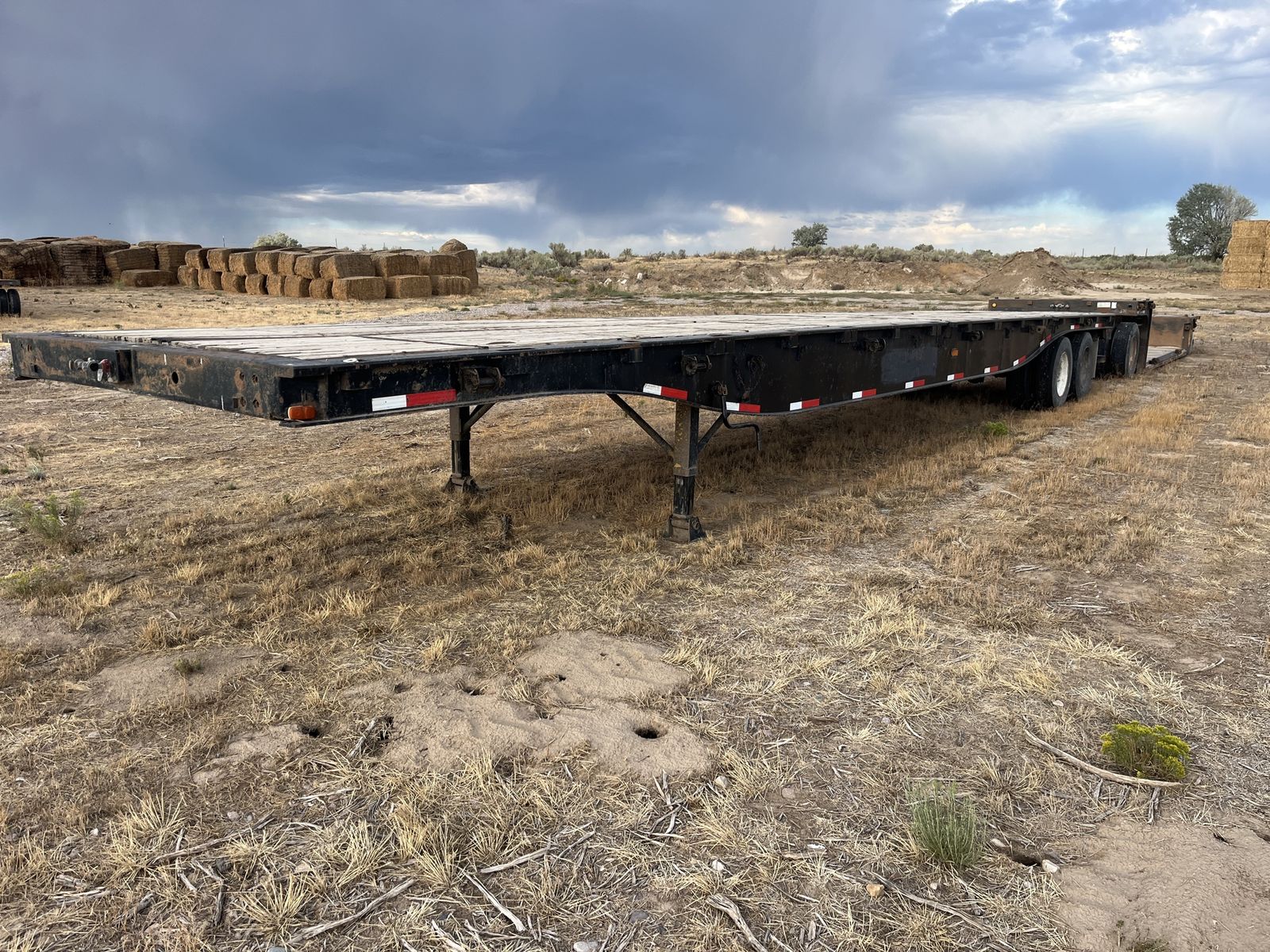 1995 utility brand flatbed 48’ trailer