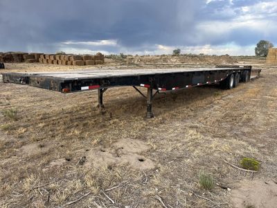 1995 utility brand flatbed 48’ trailer