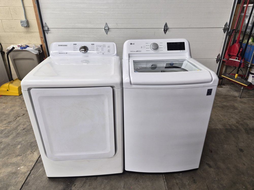 LG  WASHER AND SAMSUNG ELECTRIC DRYER FREE  DELIVE