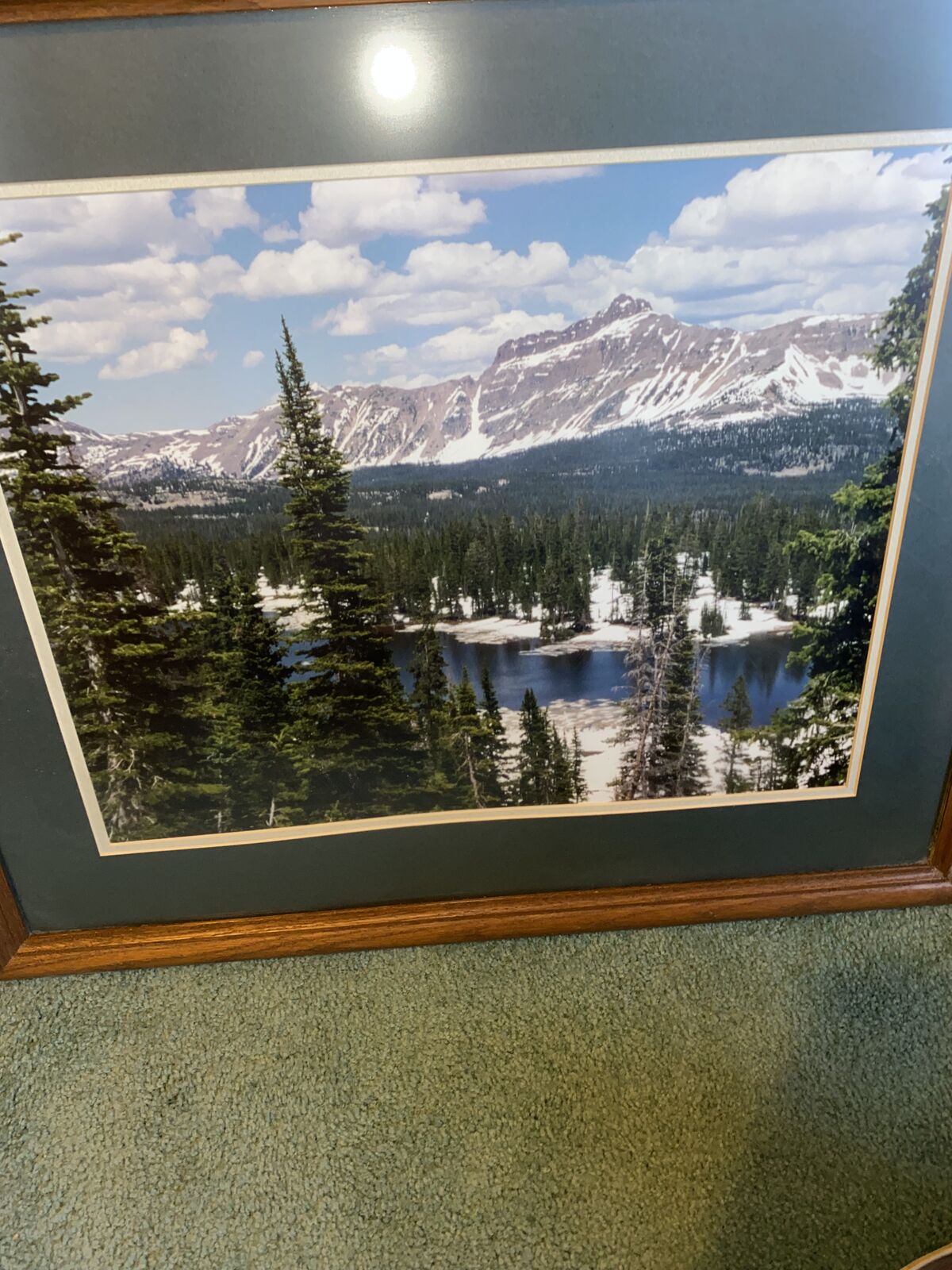 Uintah Mountains Framed Photo