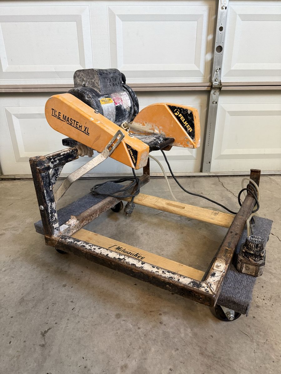 Felker Tile Master XL Tile Saw