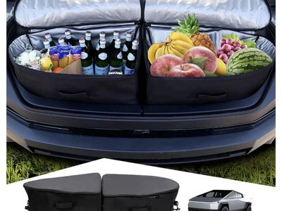 Tesla cybertruck front & rear cooler bags