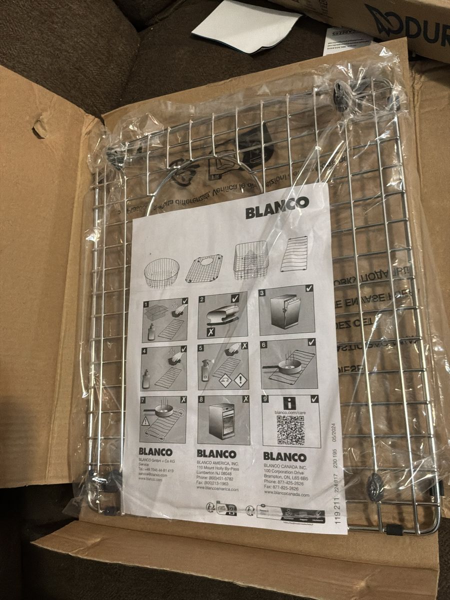Blanco 221008 Diamond 2 LB Stainless Steel Sink Grid / Grille - New
