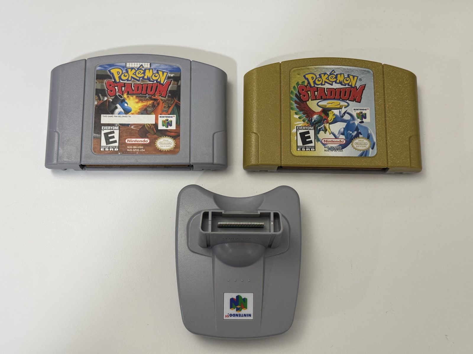 Authentic Nintendo 64 / N64 Games Pokemon Stadium