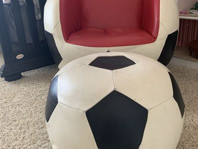 Kids soccer chair