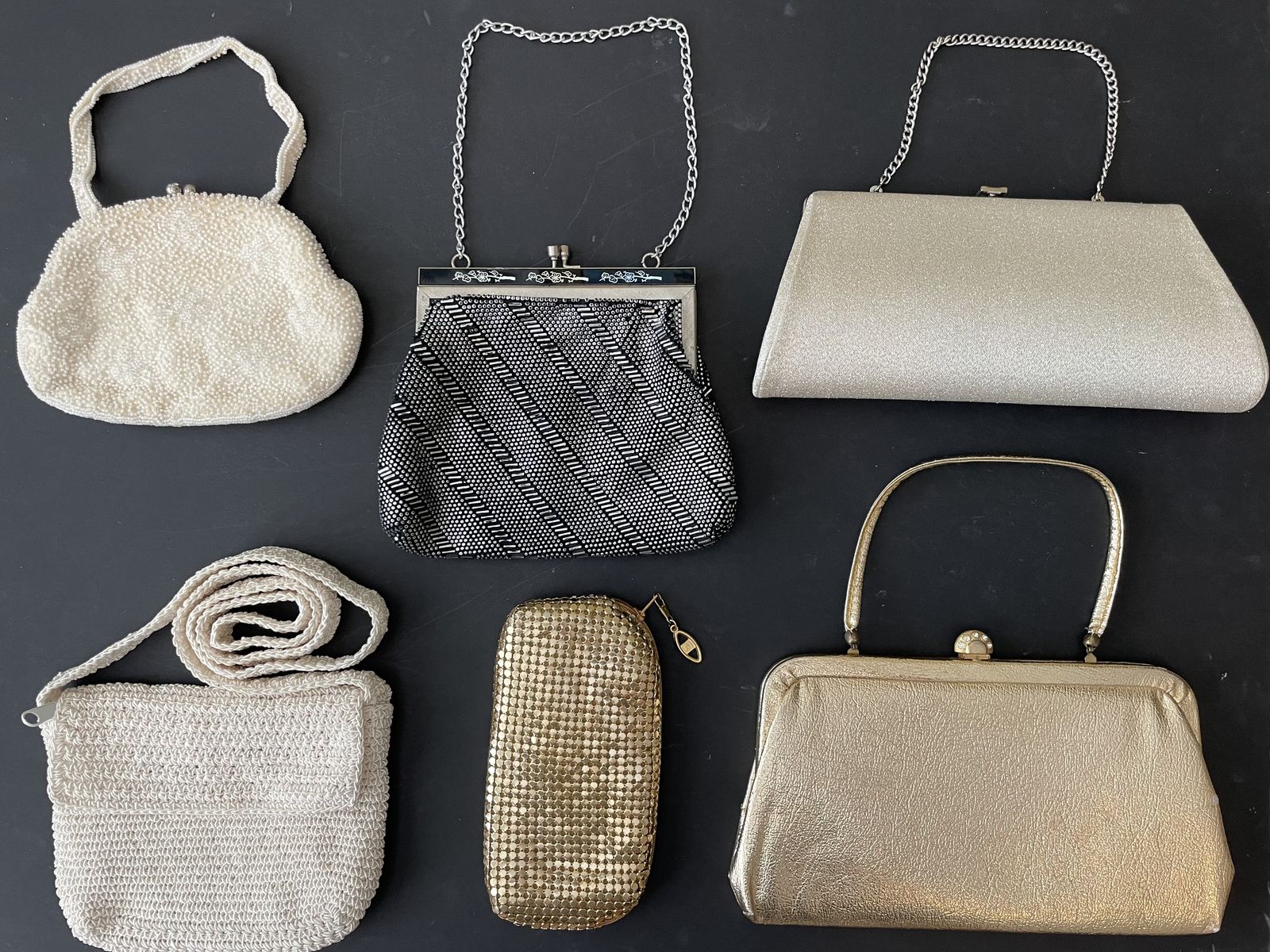 Vintage Clutches, Purses And Handbags  1940's Era