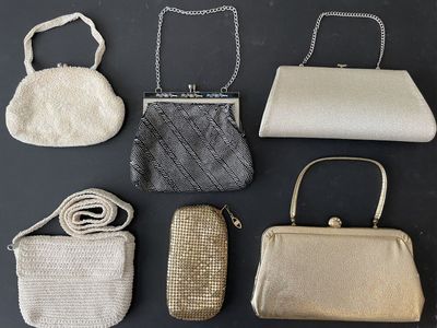 Vintage Clutches, Purses And Handbags 1940's Era