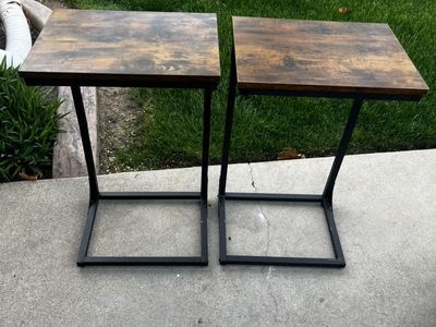 Side tables for couch or chairs.