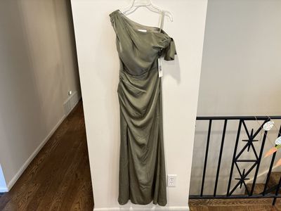 NEW Olive Green Special Occasion Dress, Size 2