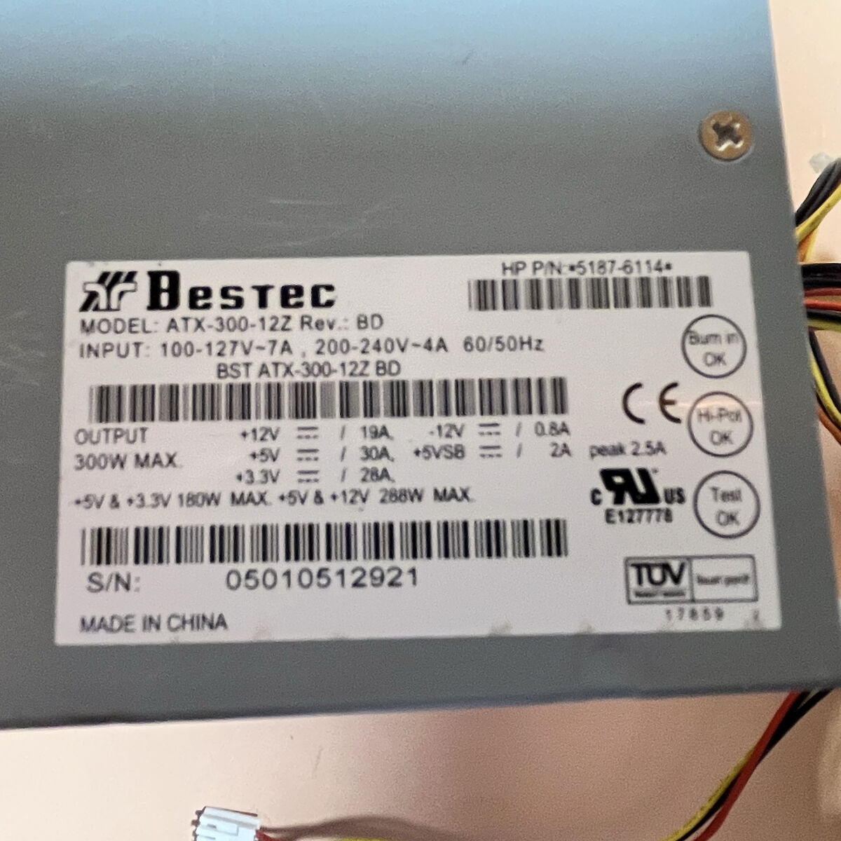 240W Power Supply For Pc Desktop