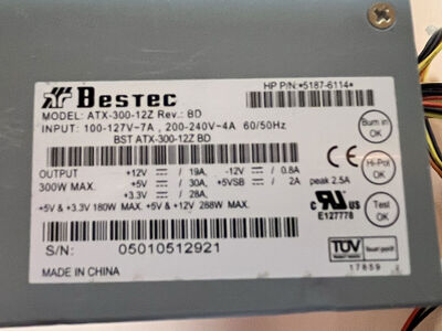 240W Power Supply For Pc Desktop