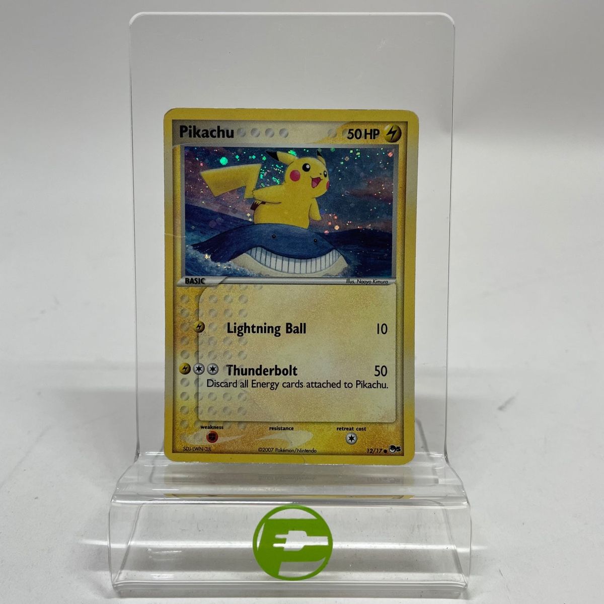 Pokémon TCG Pokemon POP Series 5 Pikachu 12 English