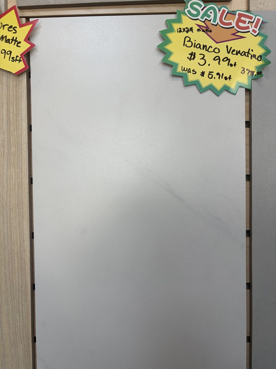Bianco Venatino 12" x 24" Tile