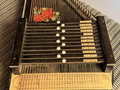 Vintage German made Zither or Harp