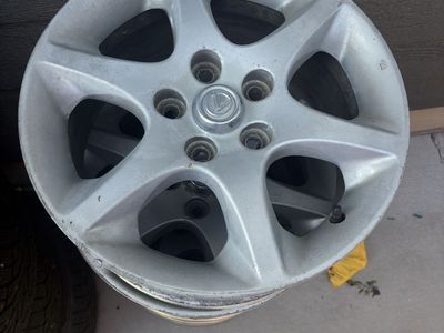 Set of 4 Lexus OEM Factory Alloy Wheels Rims Silver Used