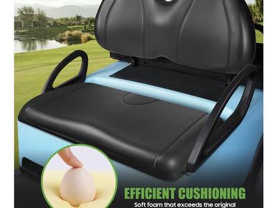 Golf Cart Front Seat Cushion & Backrest Kit