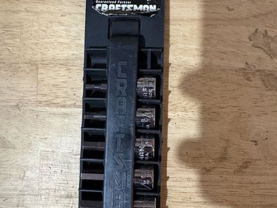 Craftsman Made in USA 3/8" drive hex bit set