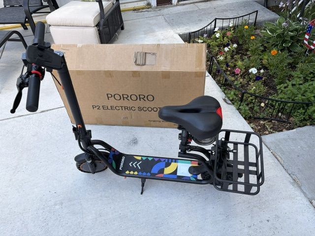 Pororo P2 Pro Electric Scooter with Seat