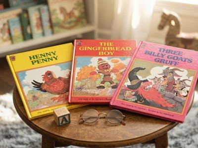 VTG Honey Bear Books - Set of 3 Fairy Tales