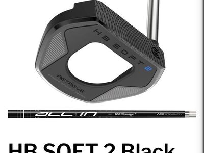 Cleveland Putter - HB Soft 2 Black ‘Retreve’ mallet model (Brand New in plastic)