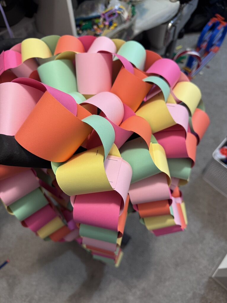 Cardstock Paper Chain party Decoration