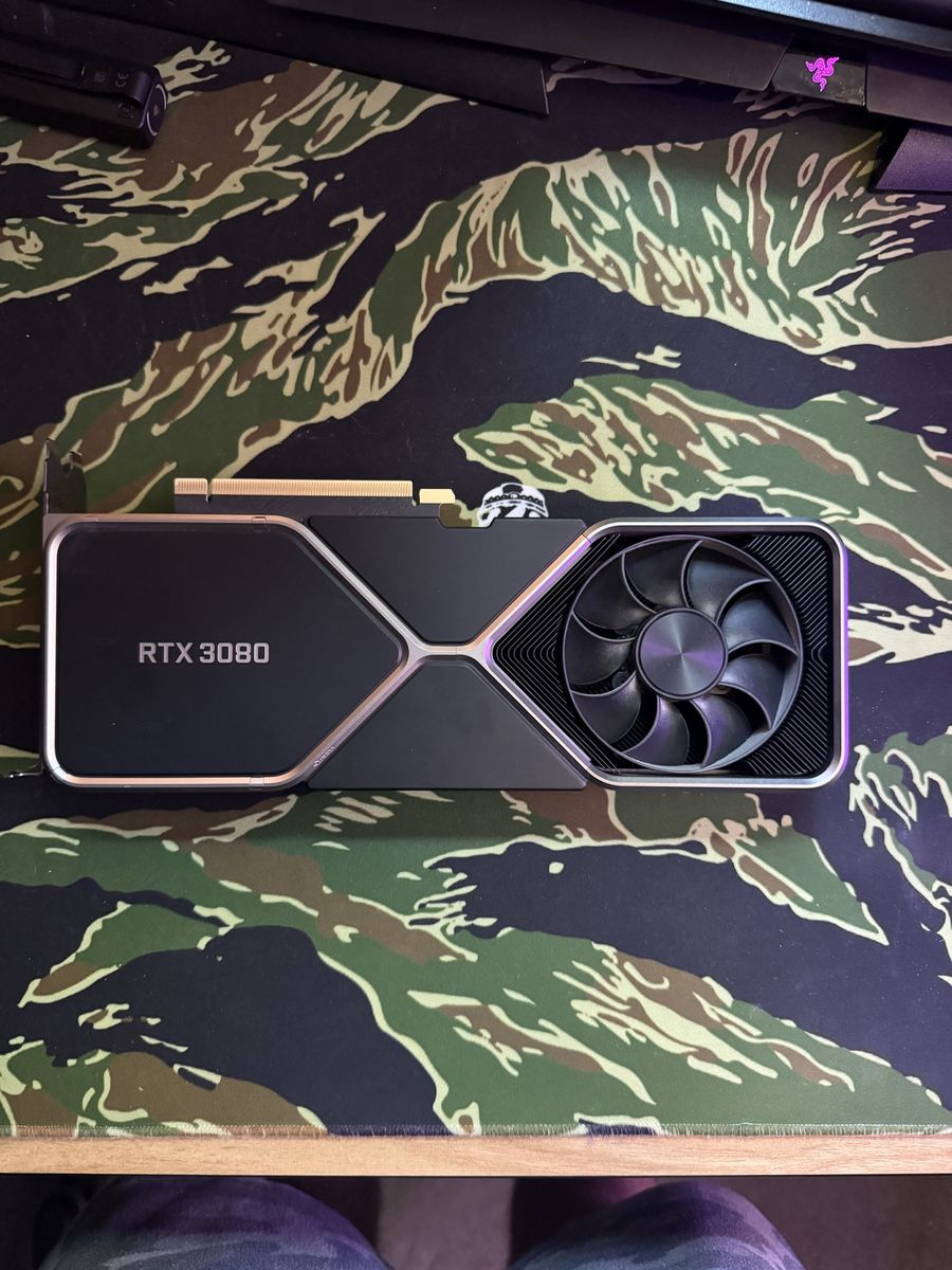 NVIDIA GeForce RTX 3080 Founders Edition 10GB GDDR6X Graphics Card