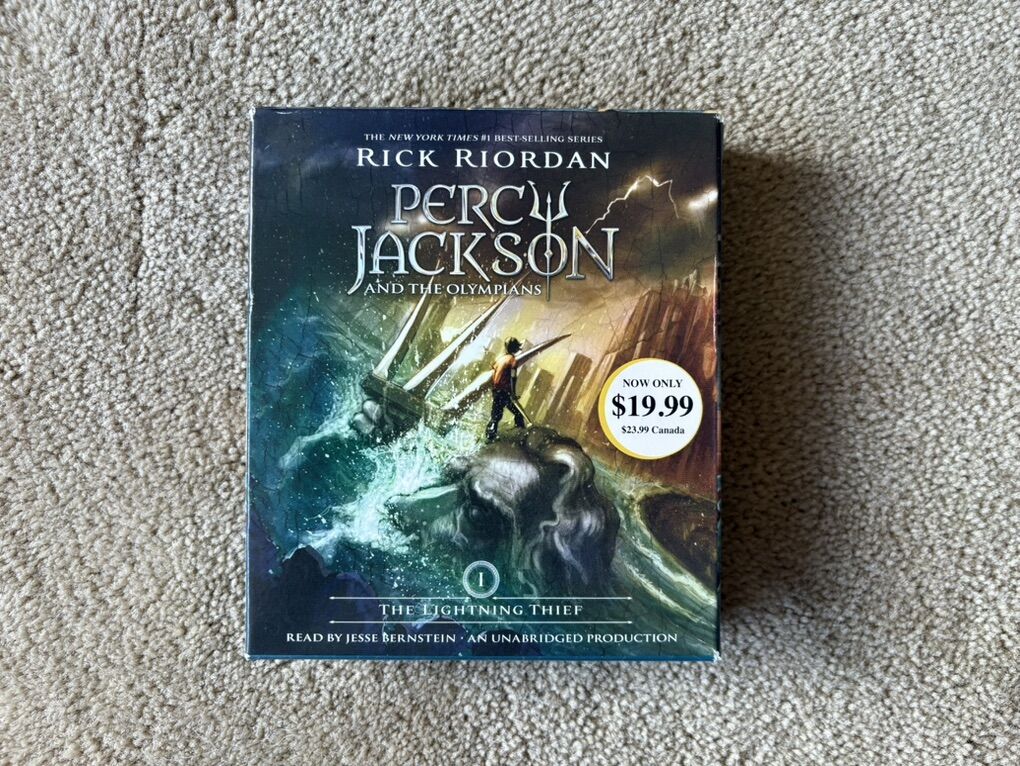 Percy Jackson: The Lightning Thief Audiobook