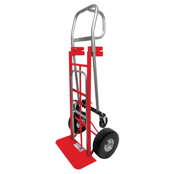 Milwaukee 3-in-1 Foldable Hand Truck, Red 1966355 #104895