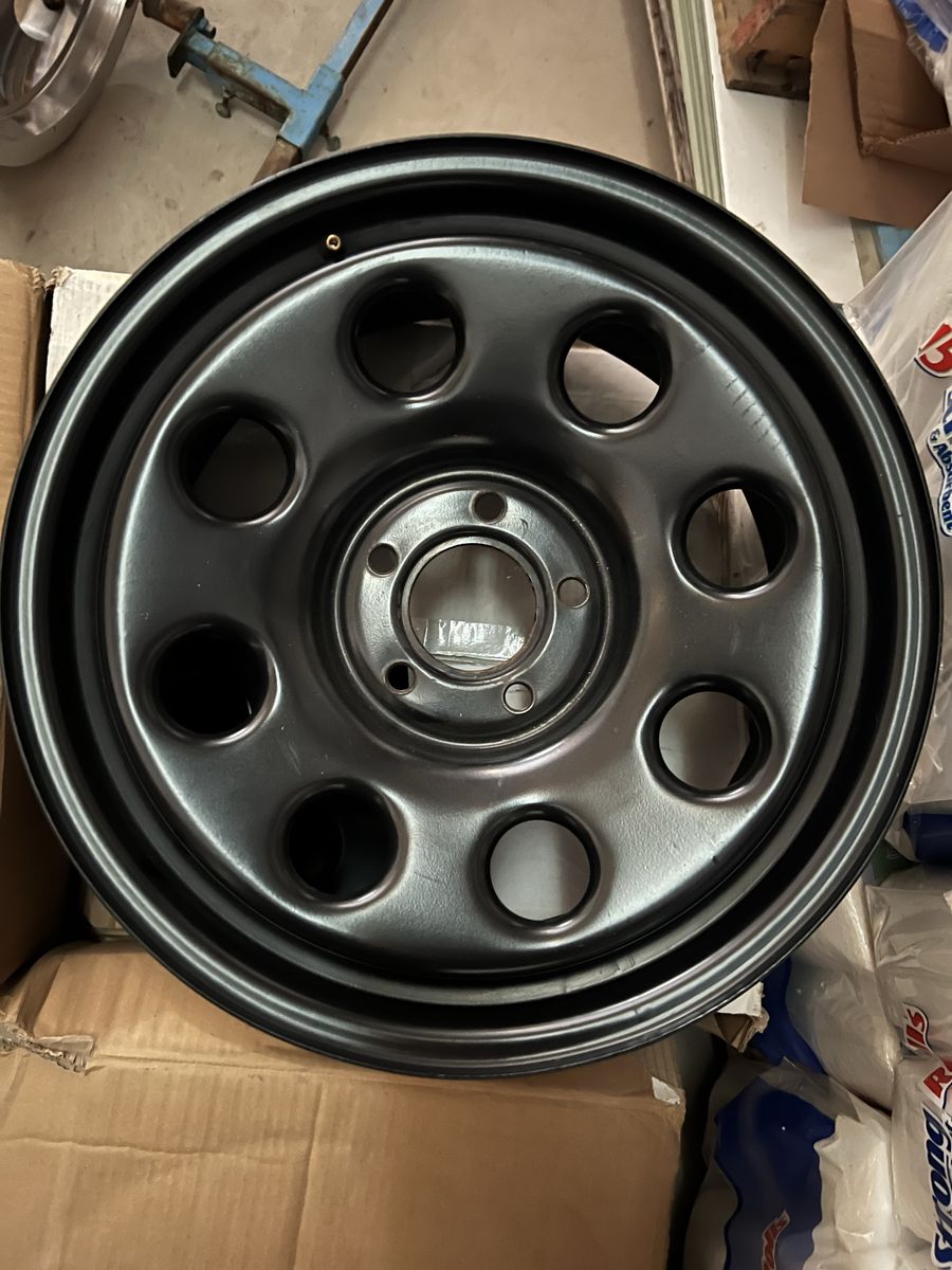 18” 5x4.75 steelies