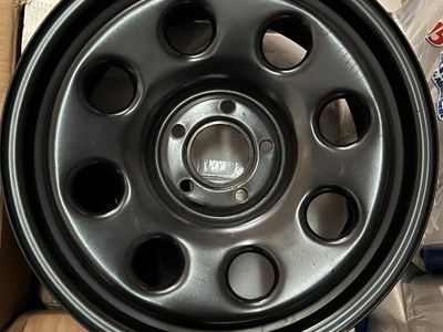 18” 5x4.75 steelies