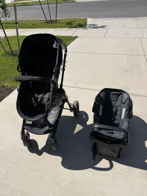 Evenflo Pivot Stroller And Car Seat Combo Modular Travel System