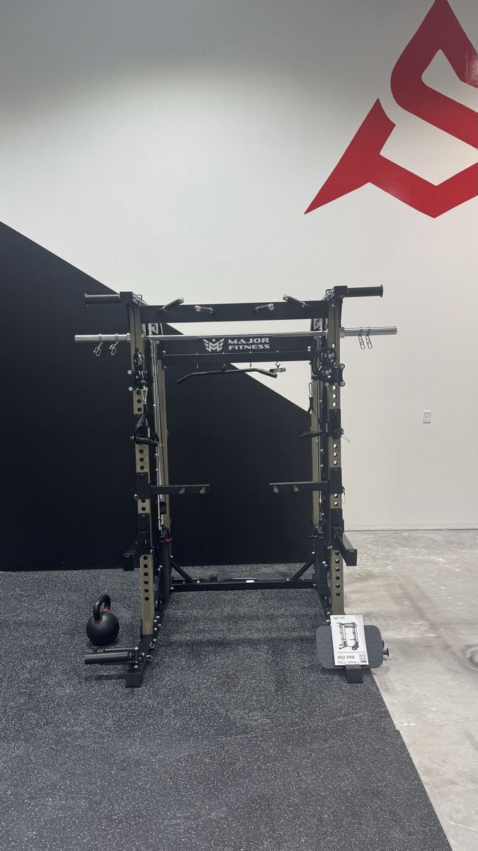 Major Fitness B52 Pro Home Gym Cable Machine Squat