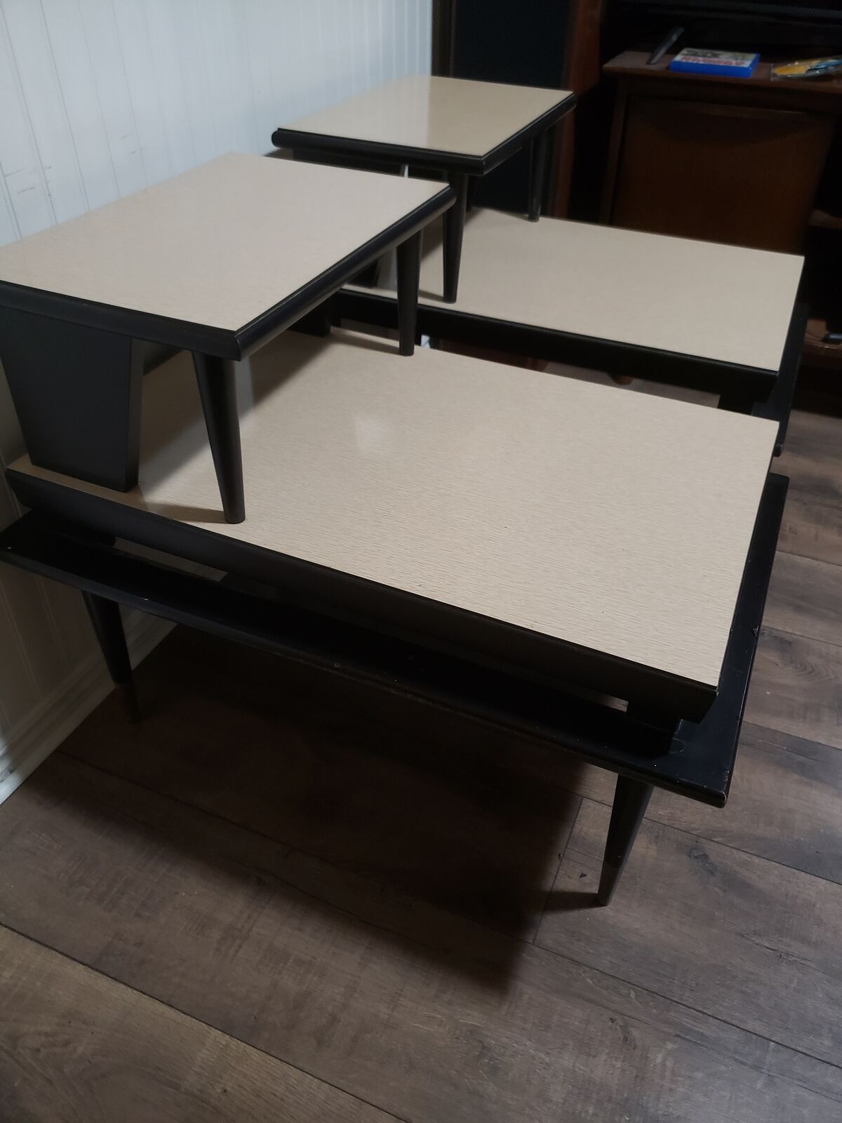 Atomic Age Mid-Century Style 1950’s End Table Set