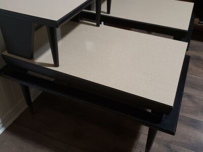 Atomic Age Mid-Century Style 1950’s End Table Set