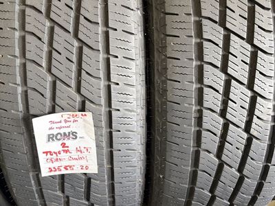 2 barely Used Toyo Open Country H/T 285/55-20 All-Season Truck/SUV Tires