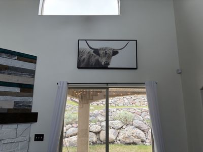 Large Framed Highland Cow Wall Art