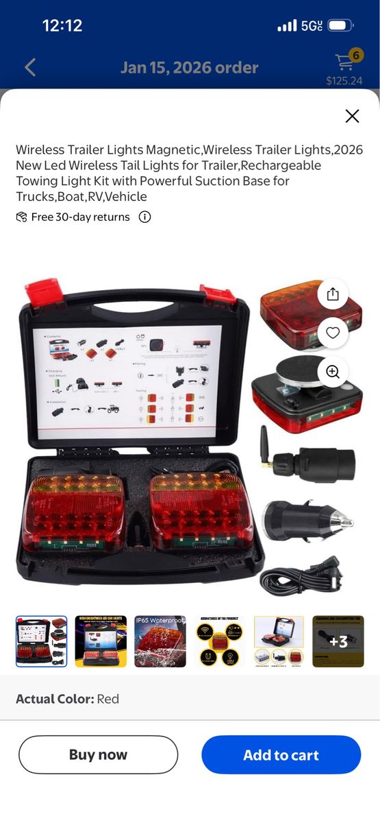 Bluetooth trailer light kit