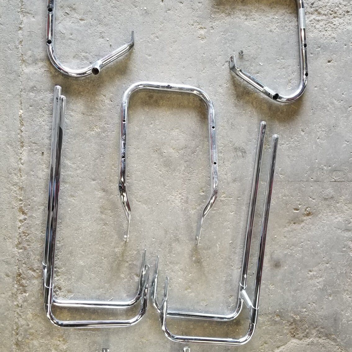 Harley davidson touring saddlebag rails no damage