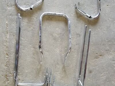 Harley davidson touring saddlebag rails no damage