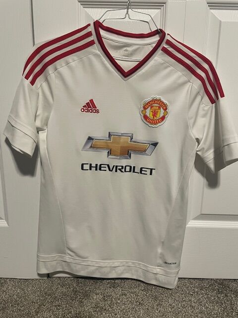 Adidas ClimaCool Manchester United Chevrolet Jersey Youth XL - $20