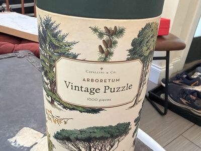 Cavallini & Co. Arboretum Vintage 1000 Piece Jigsaw Puzzle