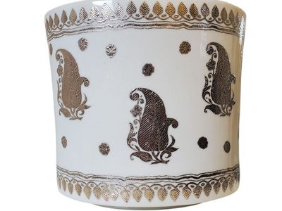 Fabienne Jouvin Paris Fine Art Porcelain Cachepot